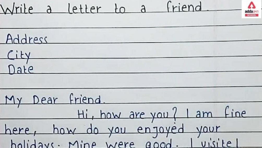 Letter Writing Tips and Examples