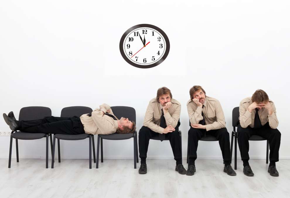 Man Waiting For Someone Special