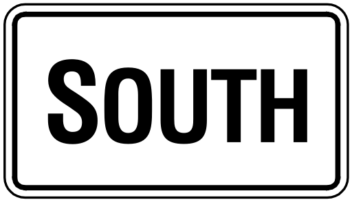 US Road Signs: South (info)