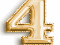 number-4-metallic-gold-number-balloon-airfoil-filled-number-illustration-isolated-on-transparent-background-design-element-for-festive-party-decoration-free-png