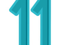 number-eleven-design-free-vector