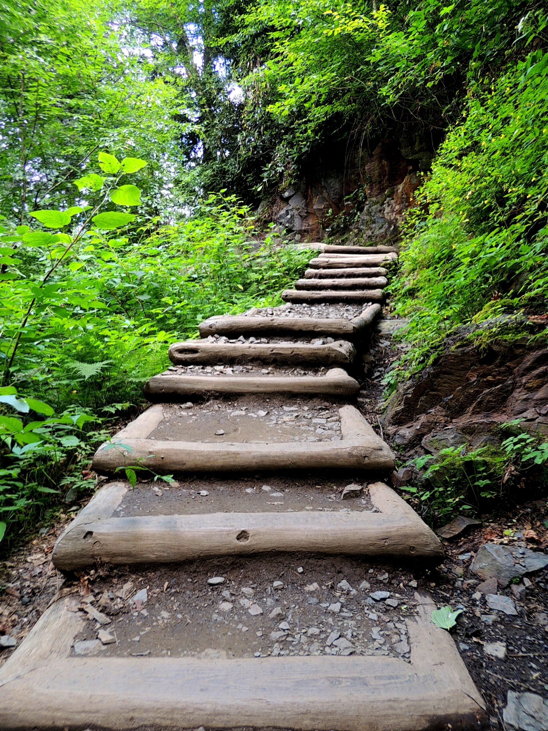 Fotos gratis : camino, rock, sendero, pared, paso, escalera, Pasarela
