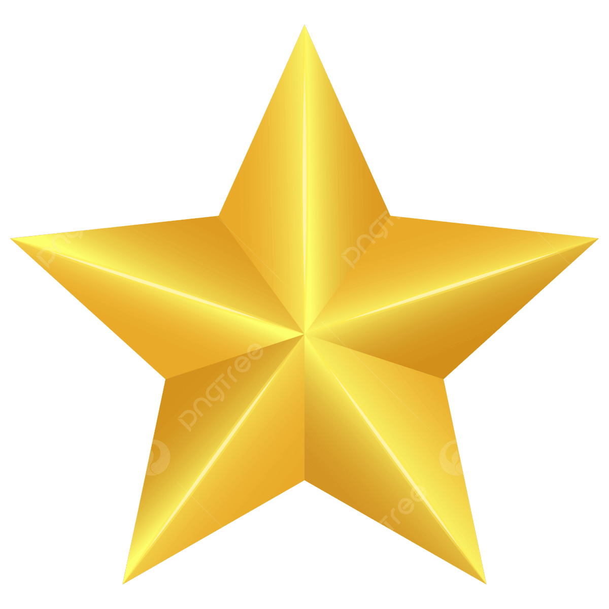 Shiny Gold Star Clipart
