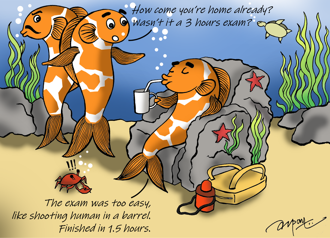 Shooting Fish in a Barrel Illustration