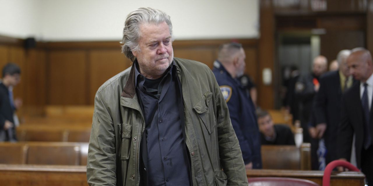 Steve Bannon Should Get Six Months in Prison, Government Says - WSJ