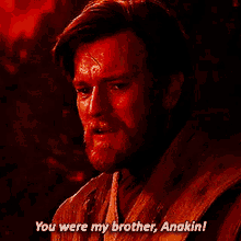You Were My Brother Anakin GIF