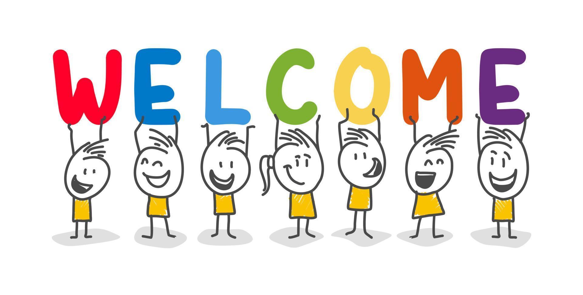 Welcome Vector Art, Icons, and Graphics for Free Download