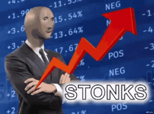 Stonks Meme GIF