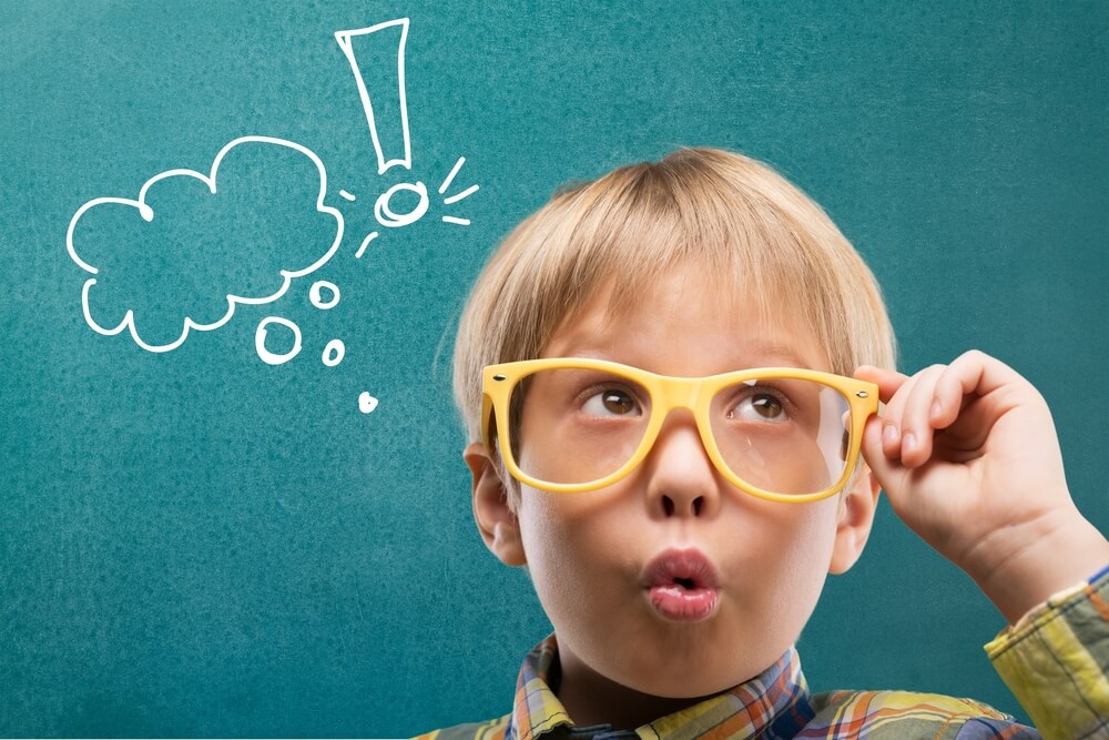 Student Boy Thinking