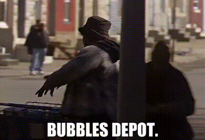 Bubbles waking up