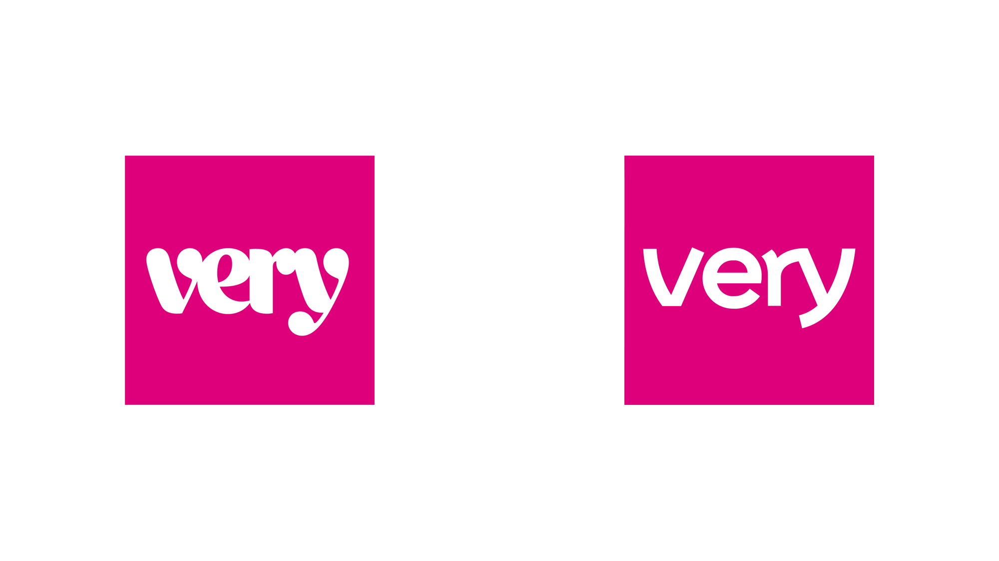 Brand New: New Logo and Identity for Very by SomeOne