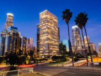 view-of-highway-and-city-skyline-at-dusk-los-angeles-california-usa-571752011-5792496d3df78c173487713b