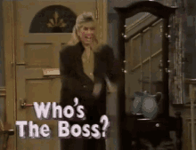 Whos The Boss GIF - Whos The Boss