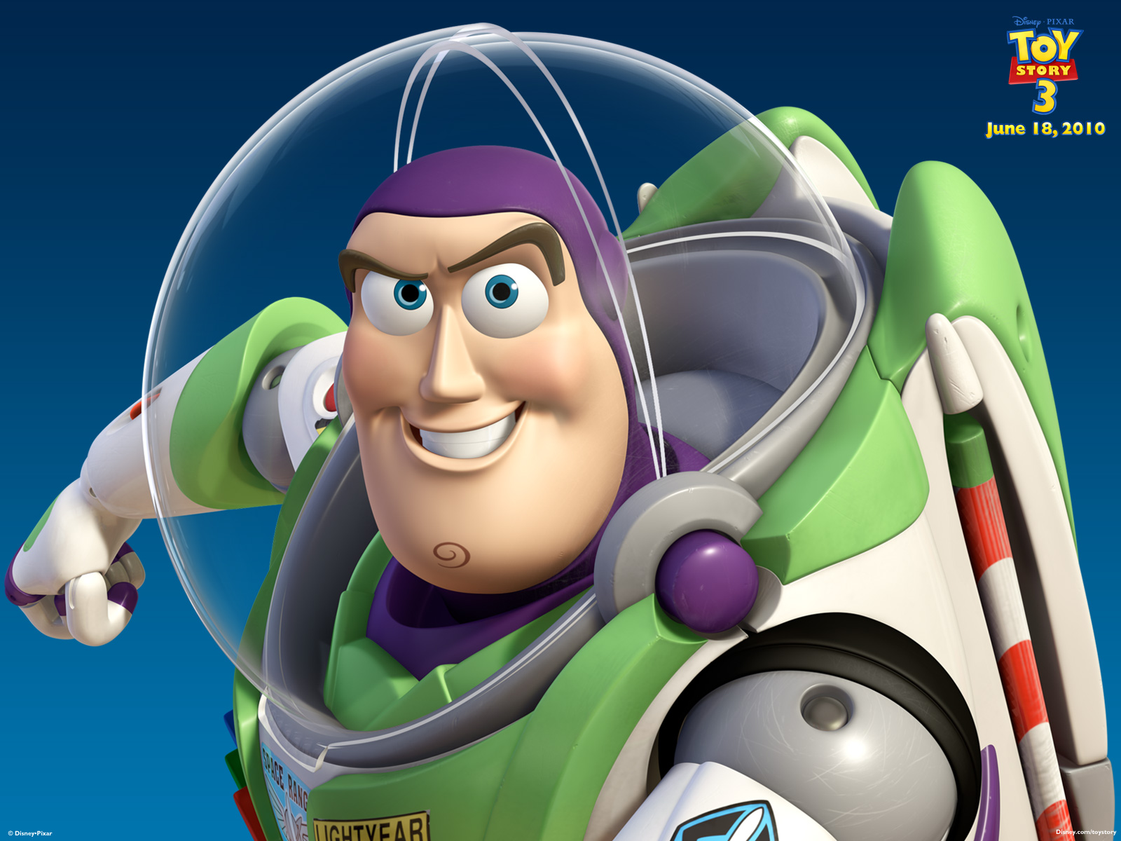 Buzz Lightyear in the jungle
