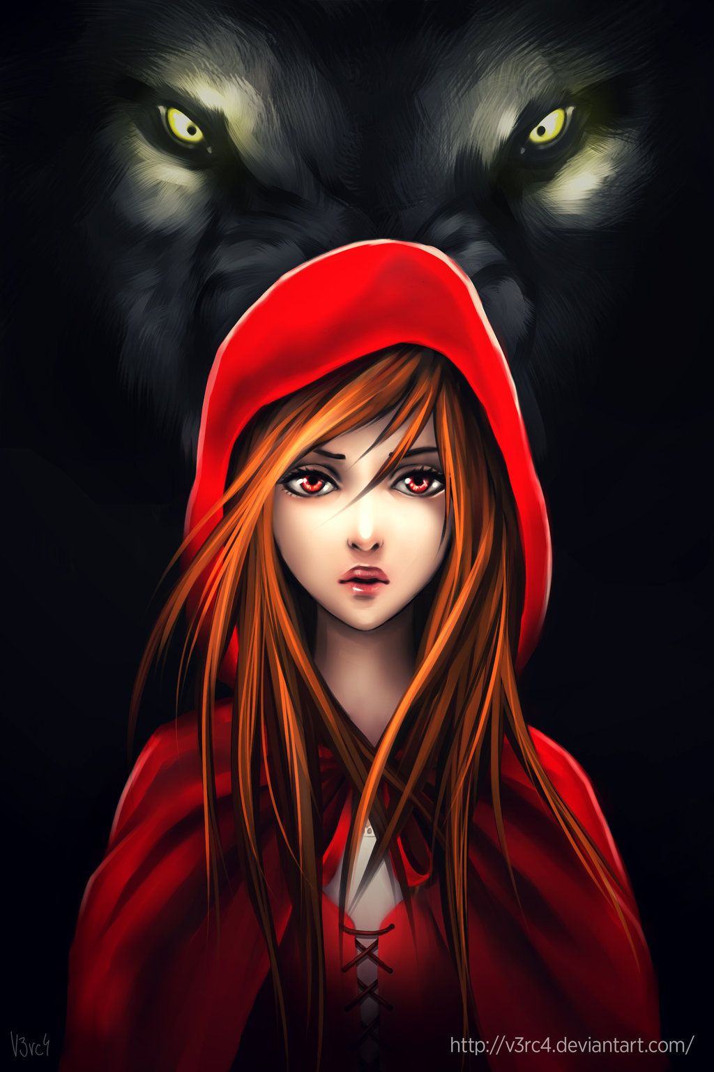 Little Red Riding Hood Wallpaper