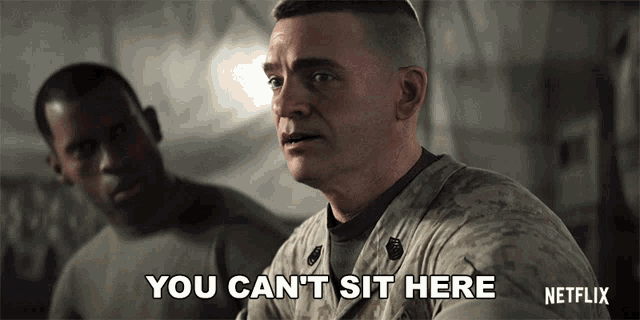 Forrest Gump You Can't Sit Here Gif